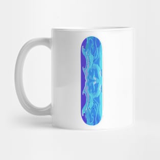 ocean skateboard Mug